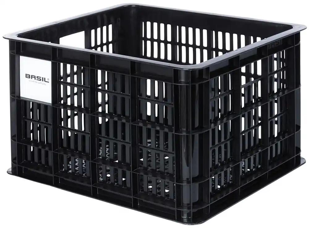 Echt Basil Crate M Korb schwarz