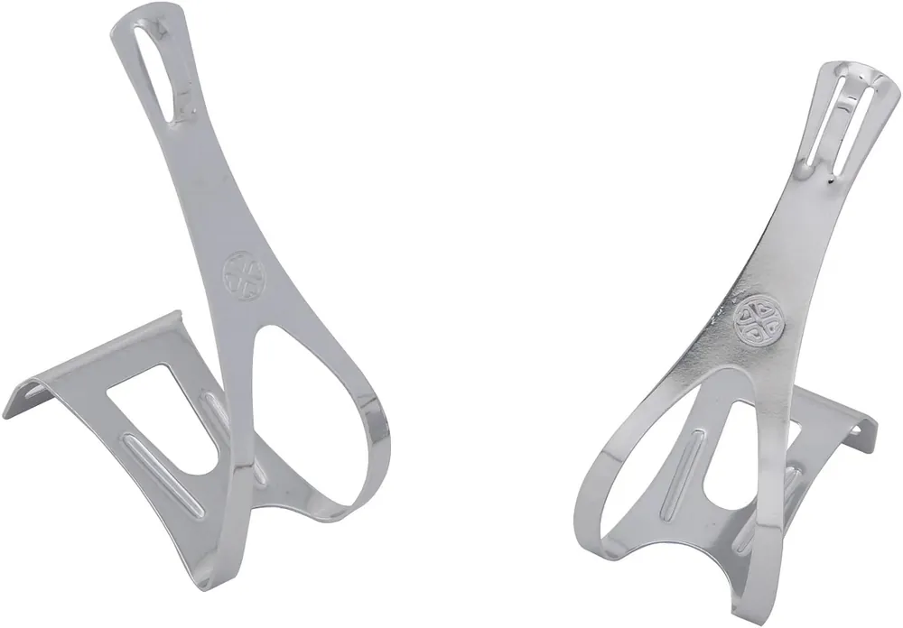 CONTEC Pedalhaken Track silber Markenprodukt