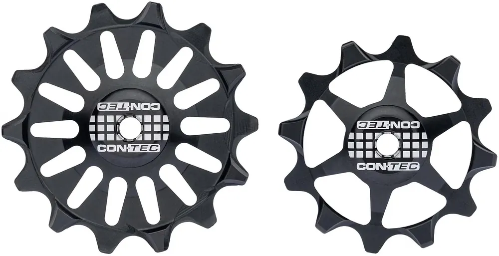 CONTEC Schaltrollen-Set Scroller 14/12 Zähne schwarz Top-Preis