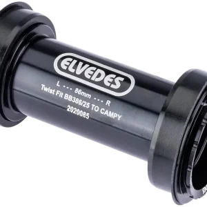 Preis Gesenkt Elvedes Innenlager Twist Fit 46 mm schwarz 86 Gehäusebreite, BB386, passend für CAM
