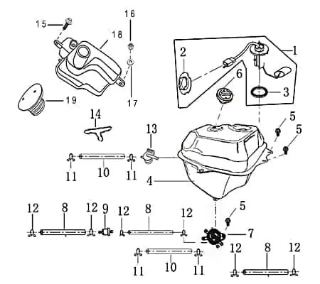 Öltankverschluss Jonway 1120187 Wochenendangebot