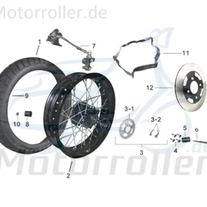 Beliebt Kreidler DICE SM 125i Pro Reifen 130/70-17 91581 Mantel Rex Supermoto 125 DD Moped Ersatzteil