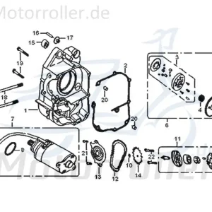 Beliebt Dichtung, Kurbelgehäuse Abdichtung 11192-GY6A-9000