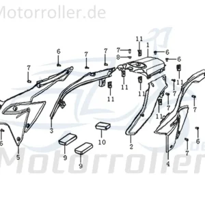 Begrenztes Angebot Schraube M6x16mm Maschinenschraube Flanschschraube 781192 Bundschraube Flansch-Schraube Maschinen-Schraube Bund-Schraube Scooter Moped