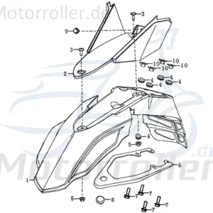 Billig Schraube M6x16mm Maschinenschraube Flanschschraube 781206 Bundschraube Flansch-Schraube Maschinen-Schraube Bund-Schraube Scooter Moped