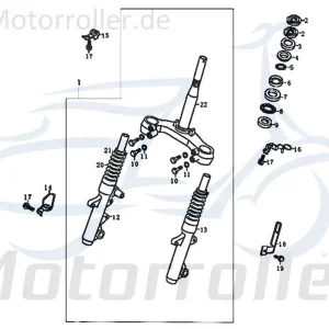 Kreidler Florett RMC 50F Halter 50ccm 2Takt FIG33-18 Halterung Haltebügel Halteblech Halte-Blech Halte-Bügel Motorrad Moped Ersatzteil Sonderaktion