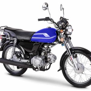 Geprüft Motorrad Fighter 50 O-RS blau 45 km/h Euro 5 Schaltmoped Mokick Kleinkraftrad