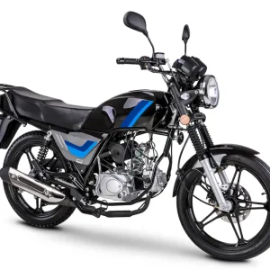 Billig Motorrad Fighter 50 C-RS schwarz 45 km/h Euro 5 Schaltmoped Mokick Kleinkraftrad