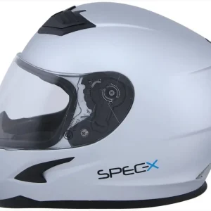 Integralhelm Spec-X "SX-81.01" silber-matt Größe 57/58/M Motorradhelm Rollerhelm Schutzhelm Rabatt