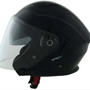 Expressversand Jethelm Spec-X "SX-22.02" schwarz matt Größe 57/58/M Rollerhelm Motorradhelm Schutzhelm Sturzhelm