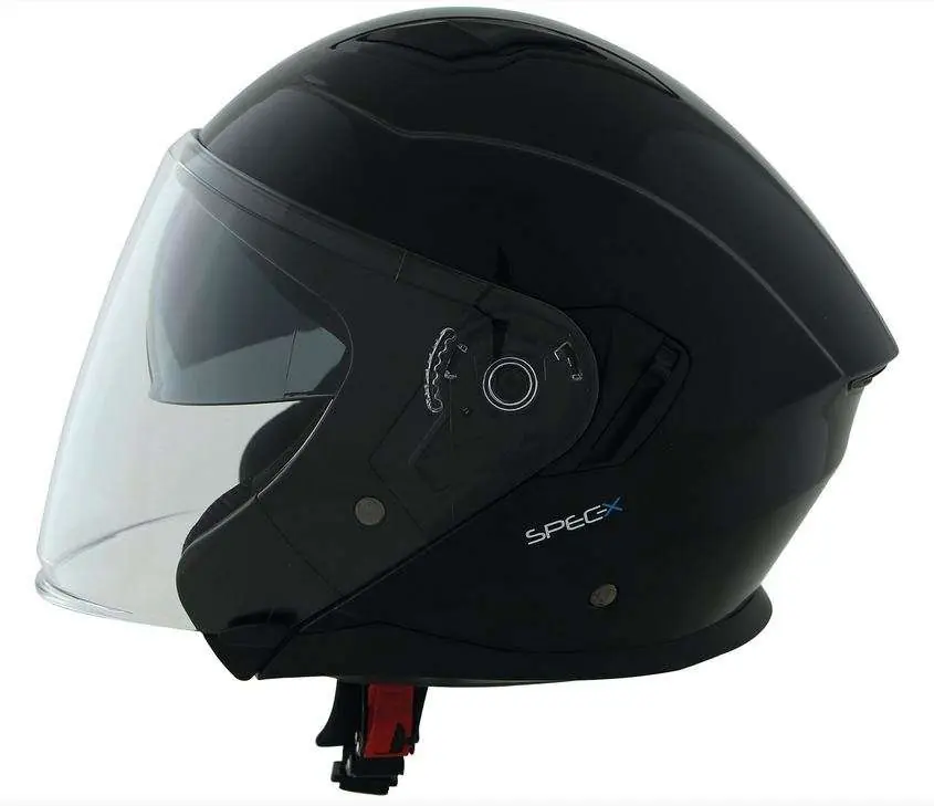 Expressversand Jethelm Spec-X "SX-22.02" schwarz matt Größe 57/58/M Rollerhelm Motorradhelm Schutzhelm Sturzhelm