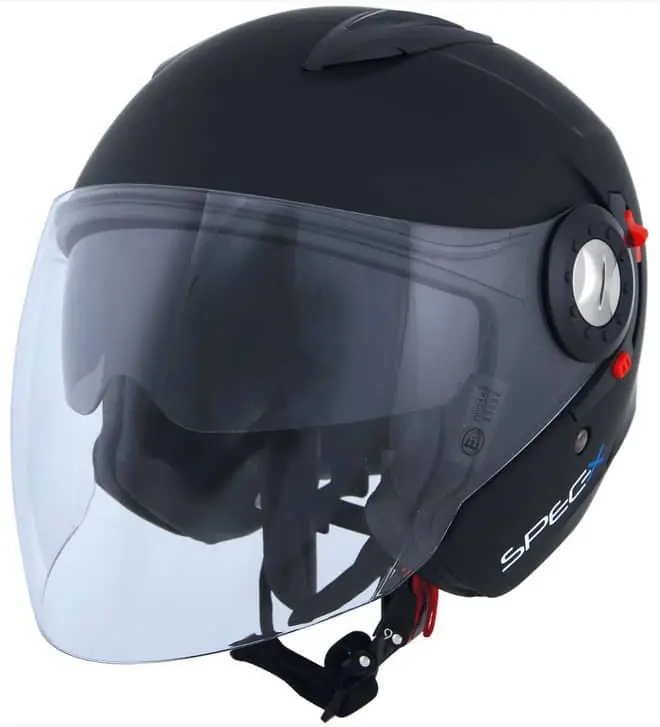 Aktuell Jethelm Spec-X SX-22.01 schwarz matt Gr. 61/62 XL Rollerhelm Scooterhelm Schutzhelm