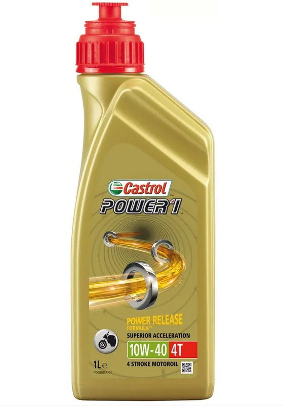 Motoröl 10W-40 4-Takt teilsynthetisch Castrol Power1 1 Liter Abverkauf