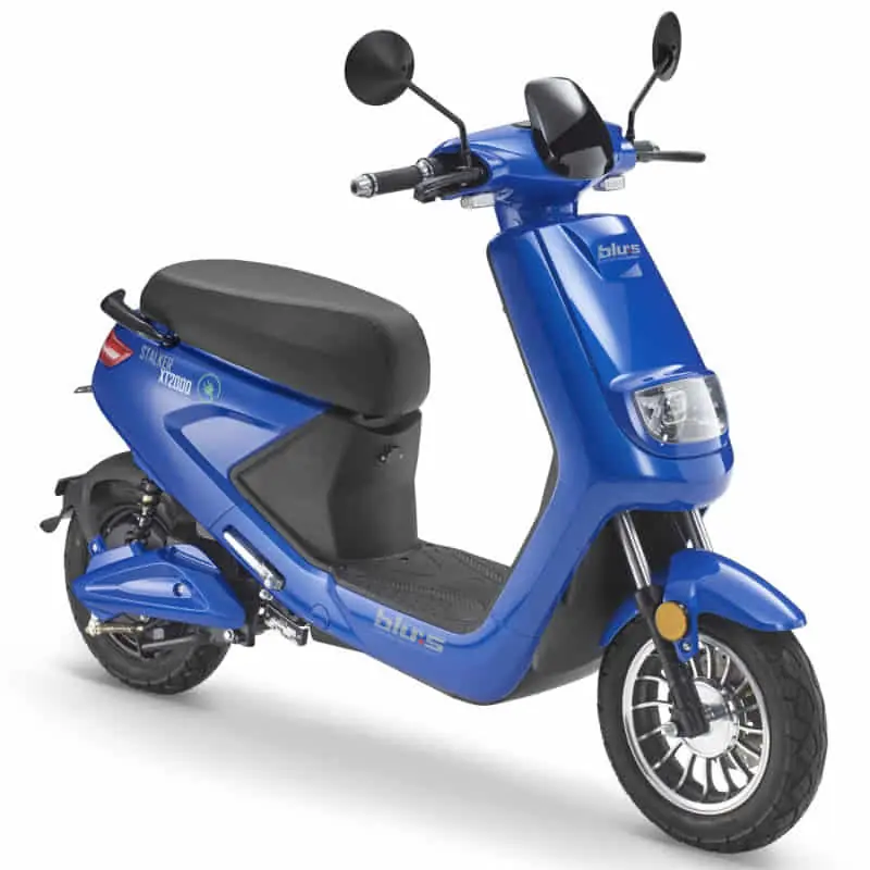 Aktuell Elektroroller Scoody 45 Blu s XT2000 Stalker blau 2000W 45 km/h E-Roller E-Scooter Mofa B-Ware