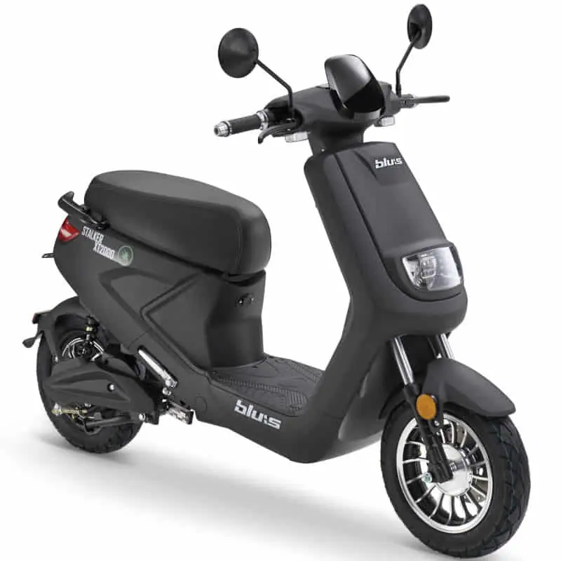Markenware Elektroroller Scoody 45 Blu s XT2000 Stalker schwarz 2000W 45 km/h E-Roller E-Scooter Mofa B-Ware