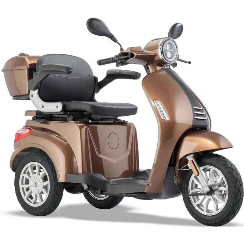 Abverkauf Elektroroller Scoody TD-K umbra 800W 20 km/h Dreiradroller Trike Seniorenroller E-Roller E-Scooter