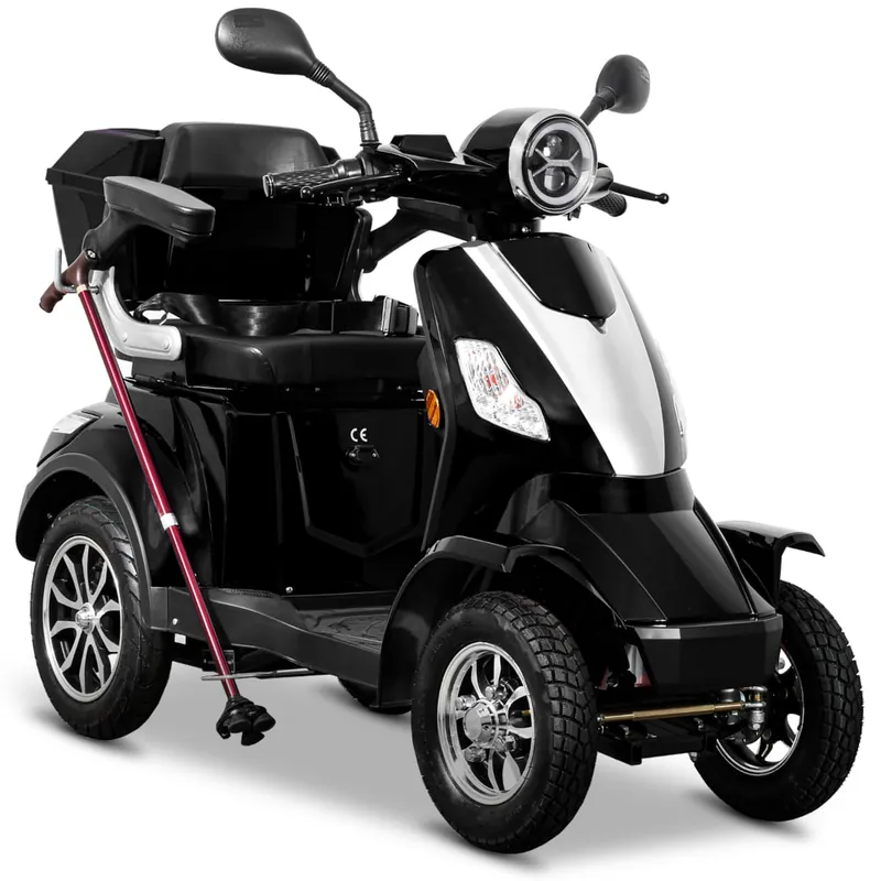 E-Quad Scoody E4 Shopper V2 25 km/h schwarz 1000 Watt Elektroroller Seniorenroller E-Scooter Letzte Chance