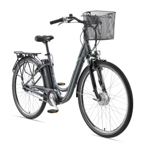 Letzte Chance E-Bike Telefunken RC840 Multitalent Elektrofahrrad City-Pedelec anthrazit 28" RH 48cm E-Fahrrad Citybike