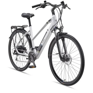 E-Bike Telefunken XC940 Expedition Elektrofahrrad Trekking-Pedelec kreide 28" RH 50cm E-Fahrrad Trekkingrad Damenrad Ausverkauf