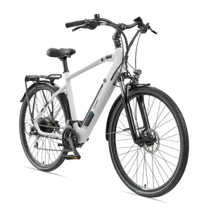 Geprüft E-Bike Telefunken XC941 Expedition Elektrofahrrad Trekking-Pedelec kreide 28" RH 50cm E-Fahrrad Trekkingrad Herrenrad