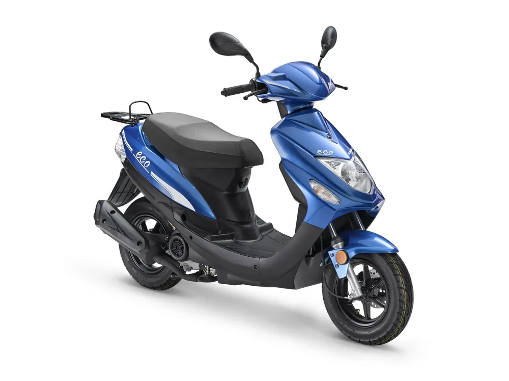 Motorroller GMX 460 Sport Eco blau 45 km/h Euro 5 Roller Scooter Echt