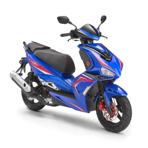 Motorroller Firejet F18-50 Sport 45 km/h blau Euro 5 Scooter Roller Mokick Nur Für Kurze Zeit