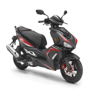 Motorroller Firejet F18-50 Sport 45 km/h schwarz Euro 5 Scooter Roller Mokick Knallerangebot