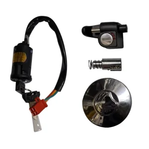 Abverkauf Jincheng Monkey JC 50 Schlosssatz 46700-A0300-K Zündschloss Tankdeckel Schlössersatz Zündung Minibike Poketbike