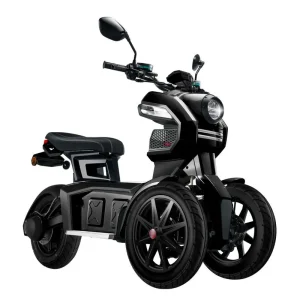 Dreirad Scoody E3 Trike IT-Z 45 km/h schwarz 1490 Watt Elektroroller E-Scooter E-Roller E-Dreirad E-Trike Dreiradroller Mokick Top-Seller