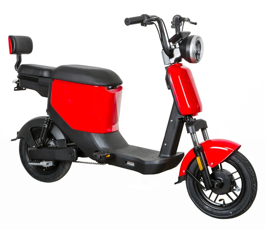 Elektroroller Scoody 25 E-Go ZT-05A rot 350W 25 km/h E-Scooter E-Roller Mofa Schneller Versand