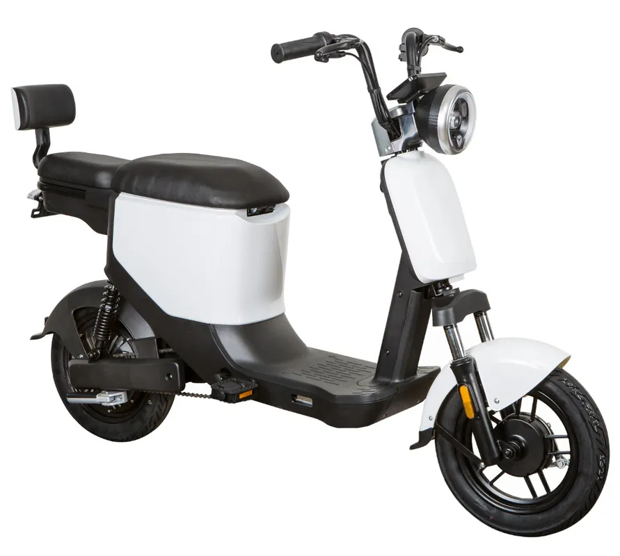 Elektroroller Scoody 25 E-Go ZT-05A weiß 350W 25 km/h E-Scooter E-Roller Mofa Nur Heute