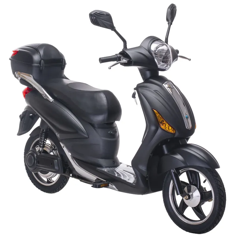 Neu Elektroroller Scoody 25 Classic ZT-09A schwarz-matt 250W 25 km/h Graphen-Akku E-Scooter E-Roller Mofa