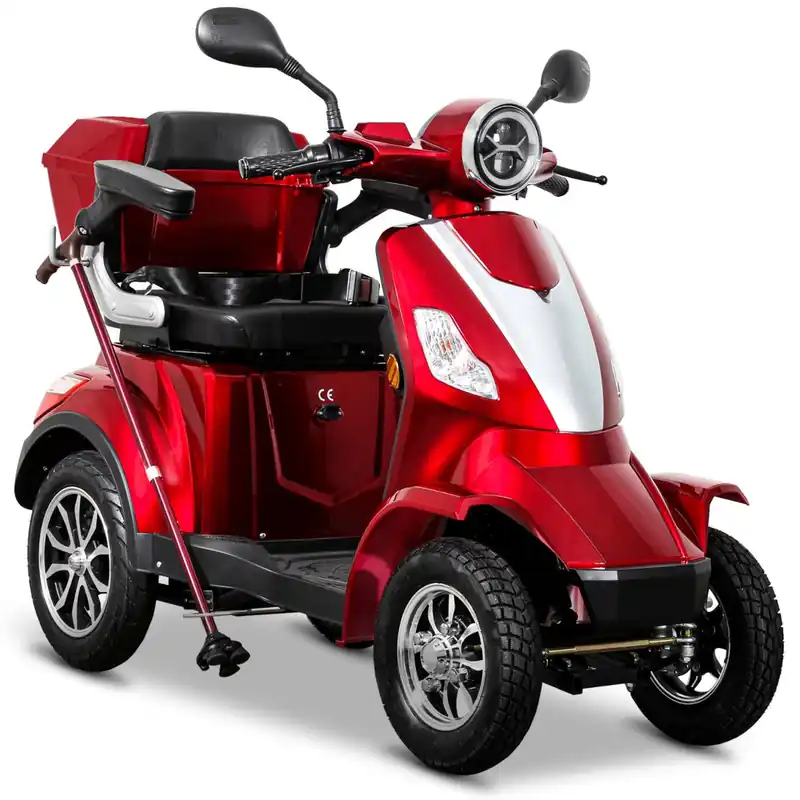 Markenware E-Quad Scoody E4 Shopper 15 1000 Watt 15 km/h Seniorenmobil Seniorenroller E-Roller E-Scooter Elektroroller Blei-Gel-Akku