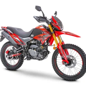 Top-Seller Motorrad Fighter 250 CRS-RS rot 95 km/h Euro 5+ 250ccm Schaltmoped Enduro