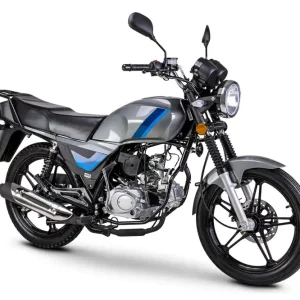Motorrad Fighter 50 C-RS grau 45 km/h Euro 5 Schaltmoped Mokick Kleinkraftrad Billig