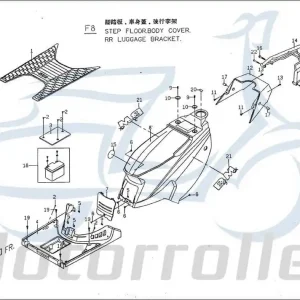 Angebot Deckel Batterie Batteriefachdeckel PGO P1624030000