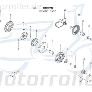 Bestpreis PGO Reglergehäuse Big Max 50 Roller Scooter 50ccm 2Takt PGO 50ccm-2Takt Tornado 50 Ersatzteil Service Inpektion Direktimport
