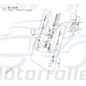 BremsschlauchHalter vorn P1403610000 Sonderangebot
