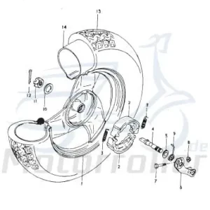 Bestseller Baotian BT49QT-9 4T Ansauggehäuse 50ccm 4Takt BT50QT-9-050006 BT 50 Ansaugverkleidung Schlauch Einlass 50ccm-4Takt Scooter Ersatzteil