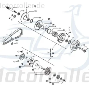 Sale Getriebeeingangswelle Welle-Getriebe 24201B09F000