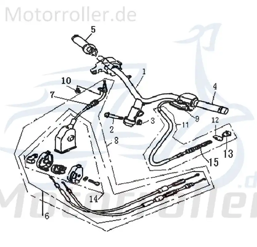 Verteilerbox Gaszug 40340BM0T001 Letzte Chance