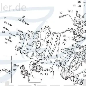 Top-Seller Gummibuchse hinten Daelim Cordi SE 50 Scooter 11203-SE5-3002 Silentblock Silentlager Silentbuchse Lagerbuchse Motorlager Lagerhülse