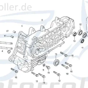 Adly Schlauch Entlüftung Kurbelgehäuse links 11221-SA1-0001 125ccm 4Takt Leitung Entlüftungsschauch 125ccm-4Takt Scooter Moped Service Neue Kollektion