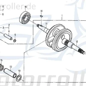Bestpreis Kolbenring oben Stück GZ/SJ 13121-SE5-0000