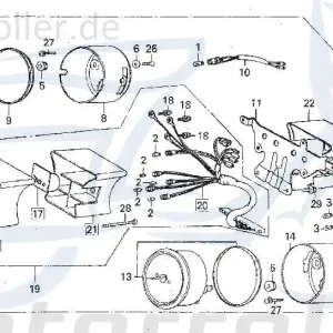 Super-Preis Instrumentenkombination 37100-KCK-9000