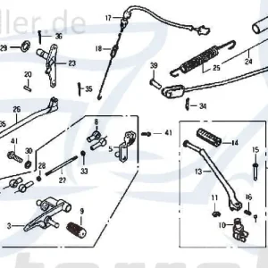 Chunlan Chopper Schraube M8x28mm 125ccm 4Takt ABB-20-NO.-22 Bundschraube Maschinenschraube Flanschschraube Flansch-Schraube 244FM Moped Sale