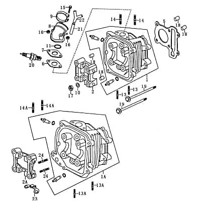 Garantierte Lieferung Rex Rexy 125 Schraube M6x25mm 125ccm 4Takt FIG.-E03-NO.-07 Bundschraube Maschinenschraube Flanschschraube Flansch-Schraube Scooter