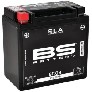 Batterie BS BTX14 12V 12Ah Gilera Fuoco 500 Akku 0.537.882-3 Starterbatterie Akkumulator Starter-Batterie Bleibatterie Litiumbatterie Garantierte Lieferung