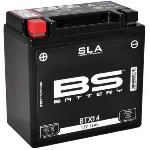 Bestseller Yuasa Batterie BS BTX14 12V 12Ah Piaggio MP3 125 125ccm 4Takt Akku Starterbatterie Akkumulator Starter-Batterie Bleibatterie Ersatzteil