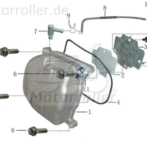 Begrenztes Angebot Einstellschraube 5mm Baotian Scooter 50ccm 101434-139QMA-0000 Regulierschraube Gemischschraube Standgasschraube Leerlaufschraube Moped